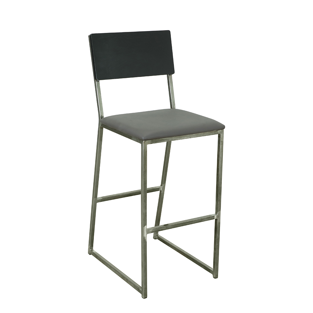 Gumetal vintage restaurant bar stool chair